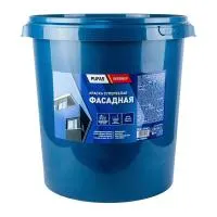 ПУФАС Краска фасадная белая Decoself Основа A мороз. (40кг) ФК — фото