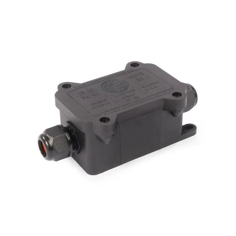 Коробка распределительная герметичная MG Box S-2 IP68 110х56.5х38мм вводы: M16 - 2 шт. негорючая, ЗВИ 3пары 0,5–2,5 мм.кв. | 89509 | Fortisflex