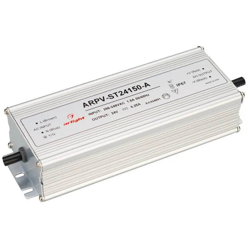 Блок питания ARPV-ST24150-A (24V, 6.3A, 150W) | 024091 | Arlight