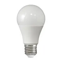 Лампа светодиодная LED E27, груша, 15Вт, 230В, 2700К, теплый свет — фото