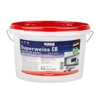 ПУФАС SUPERWEISS Краска интерьерная моющаяся супербелая мороз. (2,5л=3,95кг) СВ — фото
