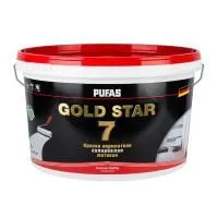 ПУФАС GOLD STAR 7 Краска акрилатная мат. Основа D мороз. (9л=11,6кг) — фото