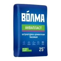 ВОЛМА Аквапласт (25кг) штукатурка цементная базовая — фото