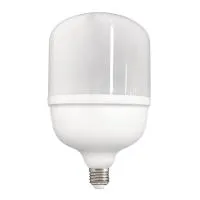 Лампа светодиодная LED E27, 50Вт, 230В, 6500К, холодный свет — фото