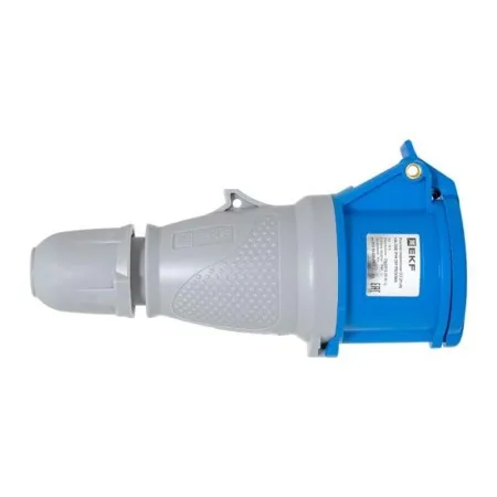 Розетка переносная 213 2Р+РЕ 16А 220В IP44 EKF PROXIMA | ps-213-16-220-PRO | EKF — фото
