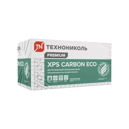 ТЕХНОНИКОЛЬ Экструз. пенополистирол XPS КАРБОН ЭКО 1180x580x30мм (8,8972м2=0,266916м3) (13шт) — фото