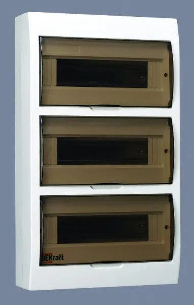 Корпус пластиковый навесной 36 модулей, IP41, ЩРН-П-36 | 31014DEK | DEKraft — фото