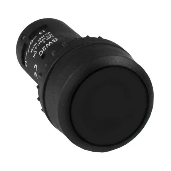 Кнопка SW2C-11 с фиксацией черная NO+NC EKF PROxima | sw2c-11f | EKF — фото