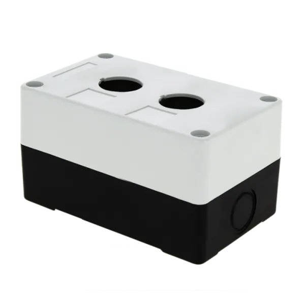 Корпус КП102 пластиковый 2 кнопки белый EKF PROxima | cpb-102-w | EKF — фото