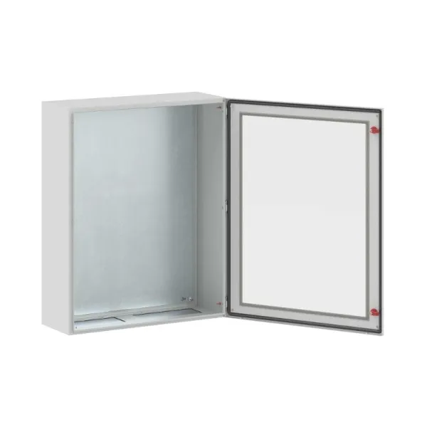 Корпус сварной навесной ST с прозрачной дверью и М/П ВхШхГ 1000 x 800 x 300 | R5STХ1083 | DKC — фото