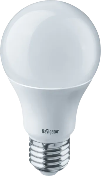 Лампа светодиодная LED 7Вт Е27 230В 4000К NLL-A55-7-230-4K-E27 грушевидная матовая | 94386 | Navigator — фото
