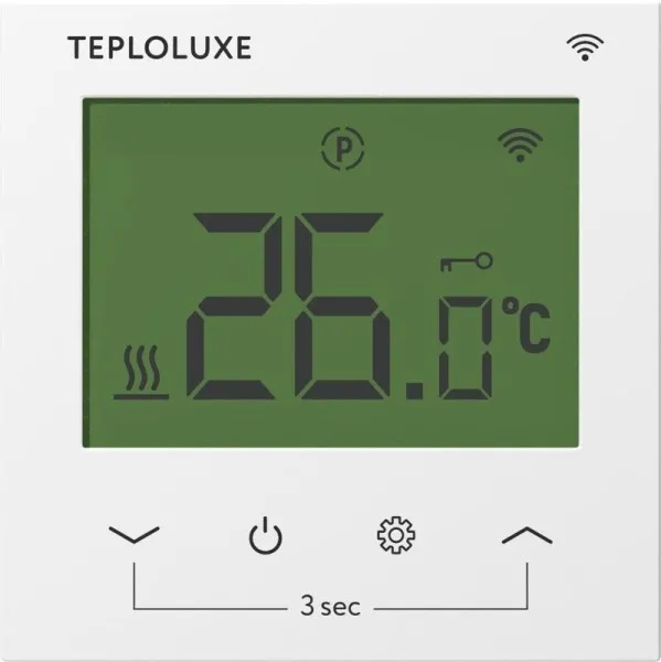 Терморегулятор "Pontus" белый WI-FI | 100037088400 | Теплолюкс