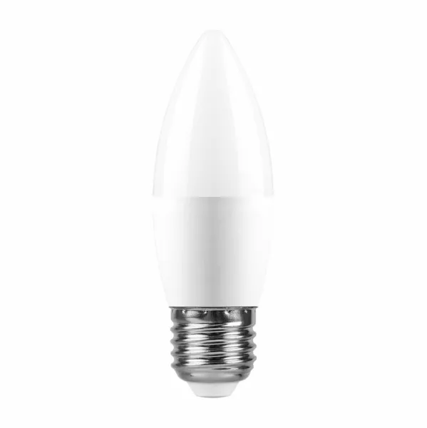 Лампа светодиодная LB-770 (11W) 230V E27 4000K свеча | 25944 | FERON — фото