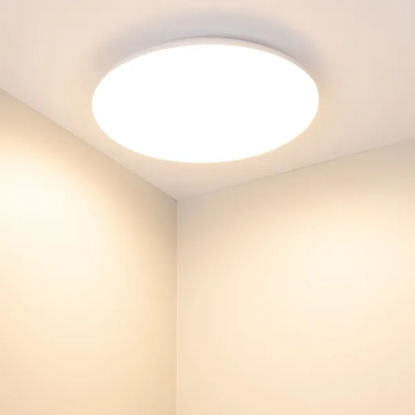 Светильник CL-FRISBEE-MOTION-R300-18W Warm3000 (WH, 180 deg, 230V) | 030162 | Arlight — фото