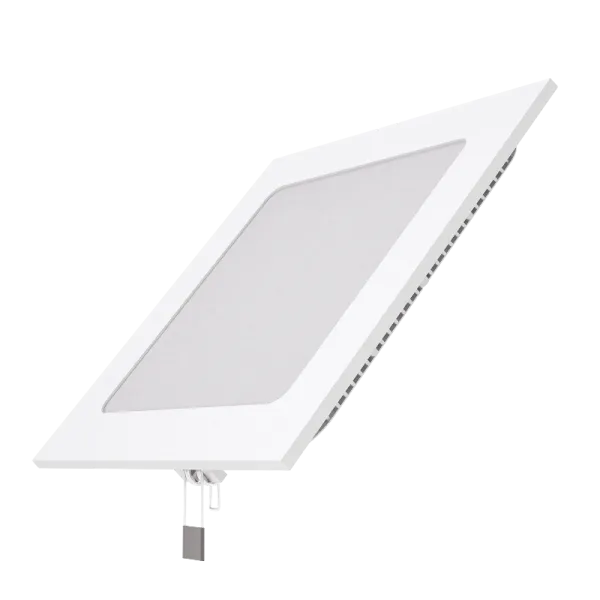 Светильник светодиодный встраиваемый ультратонкий квадратный IP20 12W 4100K | 940111212 | Gauss — фото