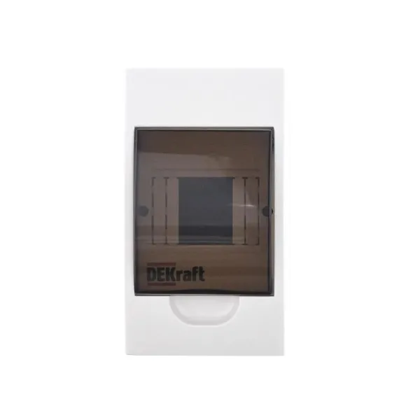 Корпус пластиковый навесной 4 модуля, IP41, ЩРН-П-4 | 31008DEK | DEKraft — фото