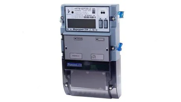 Счетчик Меркурий 234 ARTX2-01 DPOBR 5-60А; 3*230/400В (1,0/2,0; мнТ; оптопорт, RS485; 3 винта) — фото