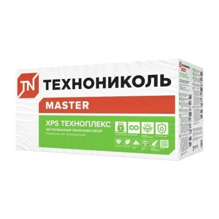 ТЕХНОНИКОЛЬ Техноплекс Экструдированный пенополистирол Г4 1180х580х30мм (8,8972м2=0,266916м3) (13шт) — фото