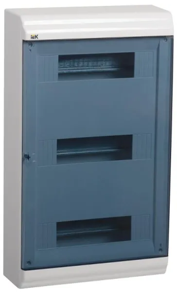 Корпус пластиковый навесной на 36 модулей ЩРН-П-36 IP41 (490х290х100мм) PRIME | MKP82-N-36-41-05 | IEK — фото