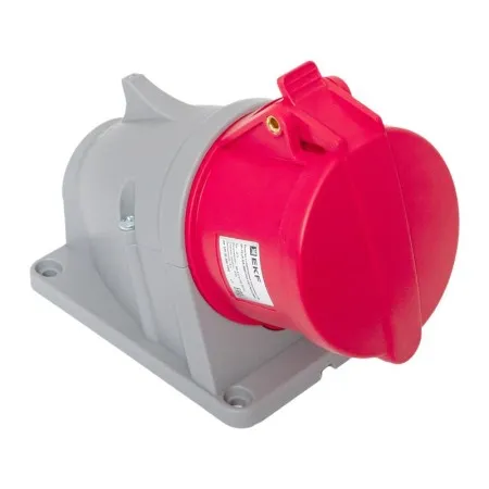 Розетка стационарная наружная 125 3Р+РЕ+N 32А 380В IP44 EKF PROXIMA | ps-125-32-380-PRO | EKF — фото