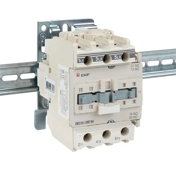 Контактор малогабаритный КМЭ 50А 220В NO+NC EKF PROxima | ctr-s-50-220 | EKF — фото