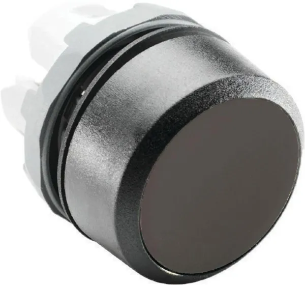Кнопка MP1-10B черная (только корпус) без подсветки без фиксации | 1SFA611100R1006 | ABB — фото