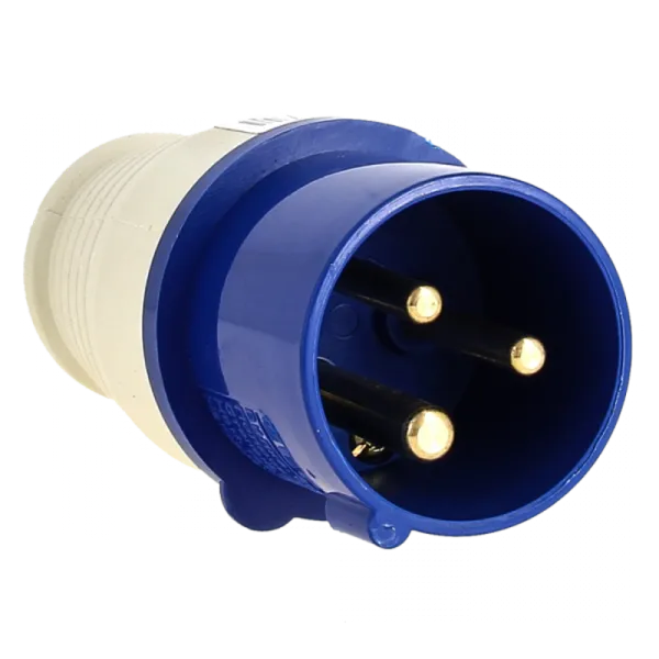 Вилка переносная 023 2Р+РЕ 32А 220В IP44 EKF PROxima | ps-023-32-220 | EKF — фото