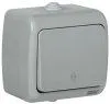 AQUATIC IEK Выключатель 1-клавишный проходной 10А О/У IP54 ВС-20-1-2-А | EVA12-K03-10-54 | GENERICA — фото