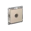 AtlasDesign Песочный TV Розетка проходная 4DB, механизм | ATN001292 | SE — фото