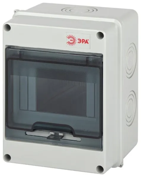 Бокс пластиковый навесной KMPN5 5 мод. IP65 | Б0046404 | ЭРА — фото