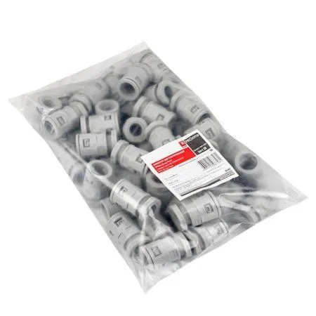 Коннектор для гофрированной трубы (20мм.) (50шт.) Plast EKFPROxima | kn-t-20 | EKF — фото