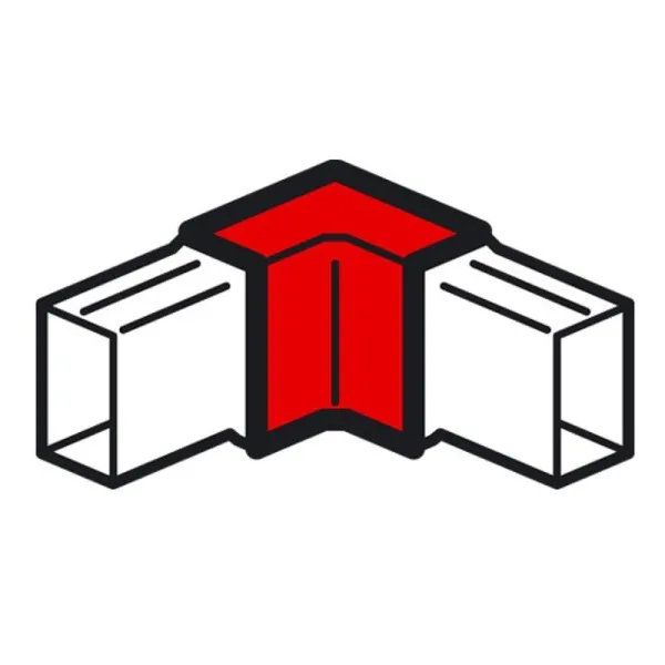 Внутренний угол - для мини-каналов Metra - 20x12 | 638121 | Legrand — фото