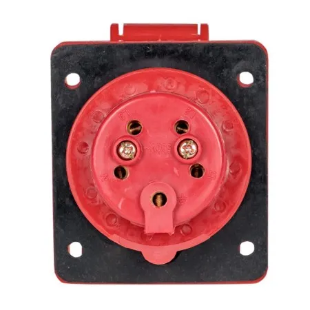 Розетка стационарная внутренняя 415 3Р+РЕ+N 16А 380В IP44 EKF PROxima | ps-415-16-380 | EKF — фото