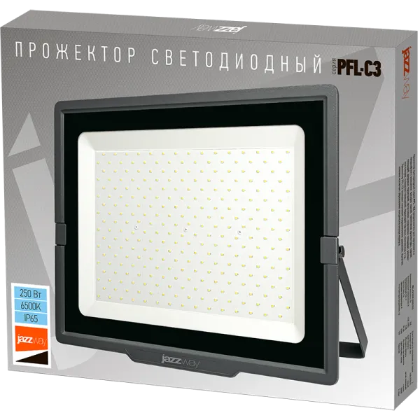 Прожектор светодиодный PFL-C3 250w 5000K IP65 | .5027329 | Jazzway — фото