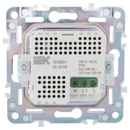 SKANDY Датчик движения SK-S01W арктический белый | SK-MS10-N-150-05-K01 | IEK — фото
