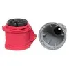Розетка переносная 214 3Р+РЕ 16А 380В IP44 EKF PROXIMA | ps-214-16-380-PRO | EKF — фото