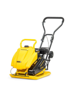 CHAMPION PC1151FT Виброплита прямоходная бенз. С баком д/воды 4,8кВт,35см, 960м2/час,25Кн, 58х50см — фото