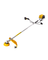 HUTER GGT-2000 Бензотриммер 4-х тактн. 2кВт прям.неразъемн. штанга 52см3 10кг диск+леска U-ручка — фото