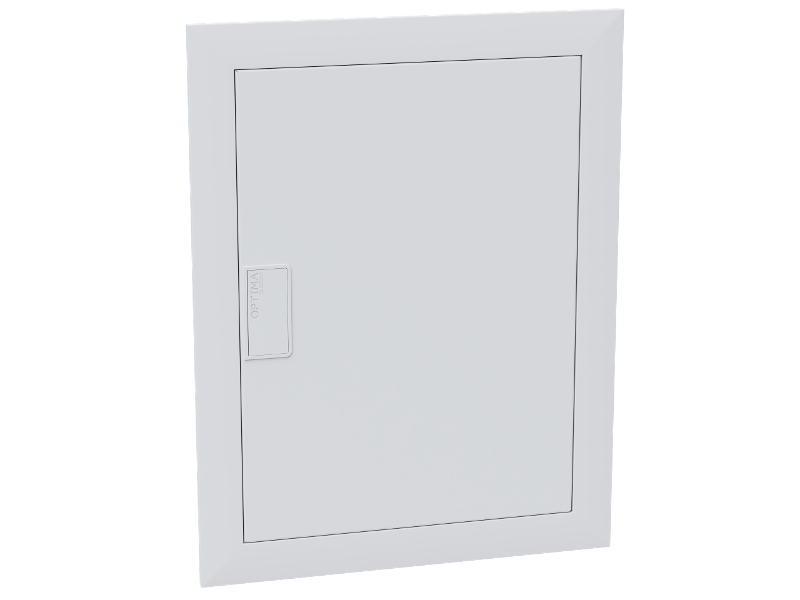Корпус пластиковый встраиваемый OptiBox Pro 24-VNR-IP40 2х12 мод дверца белая (стыкуются друг с другом) | 379799 | КЭАЗ — фото
