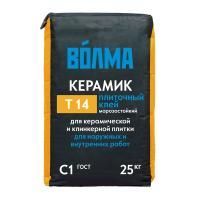 ВОЛМА Керамик (25кг) клей для керамической плитки внутри и снаружи помещений