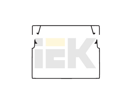 Кабель-канал 80х40 "ЭЛЕКОР" (10 м) | CKK10-080-040-1-K01-010 | IEK — фото