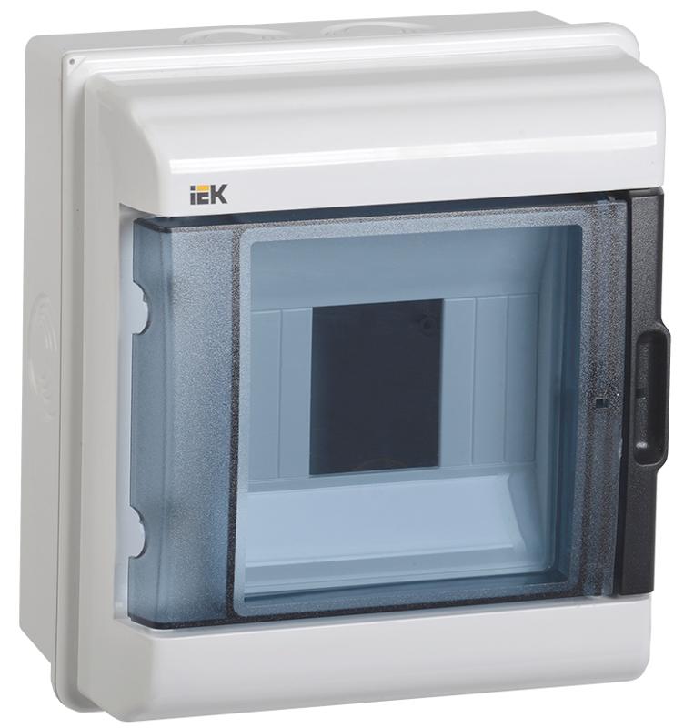 Корпус пластиковый навесной на 5 модулей КМПн-5 IP55 (180х162х108мм) KREPTA 5 | MKP72-N3-05-55 | IEK — фото