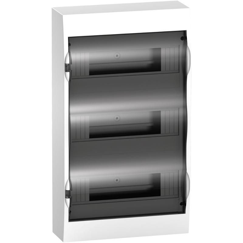 Корпус навесной City9 Box прозрачная дверь 3ряд/36мод | EZ9E312S2SRU | SE — фото