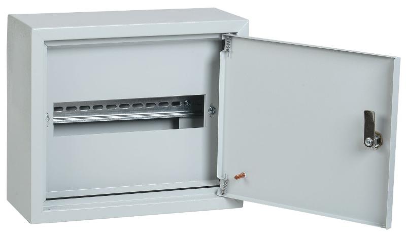 Корпус металлический ЩРн-12з (ВхШхГ) 265х310х120мм IP31 | MKM14-N-12-31-Z-G | GENERICA — фото