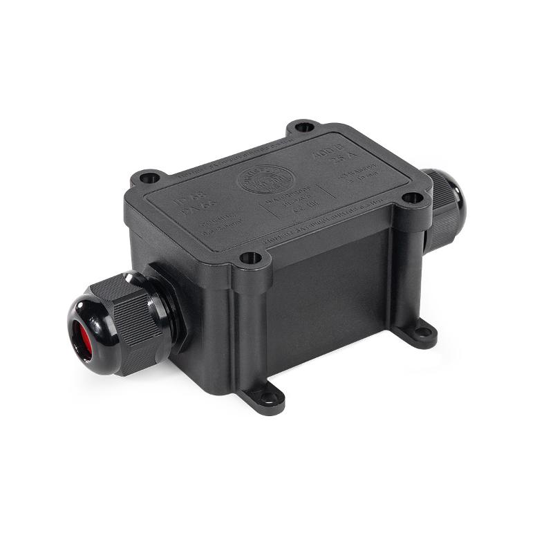 Коробка распределительная герметичная MG Box S-2 IP68 110х56.5х38мм  вводы: M16 - 2 шт. негорючая, ЗВИ 3пары  0,5–2,5 мм.кв. | 89509 | Fortisflex _x00 — фото
