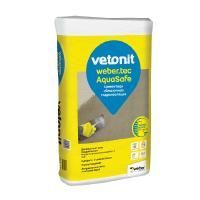 Гидроизоляция жесткая обмазочная Vetonit Weber.Tec AquaSafe, 20 кг — фото