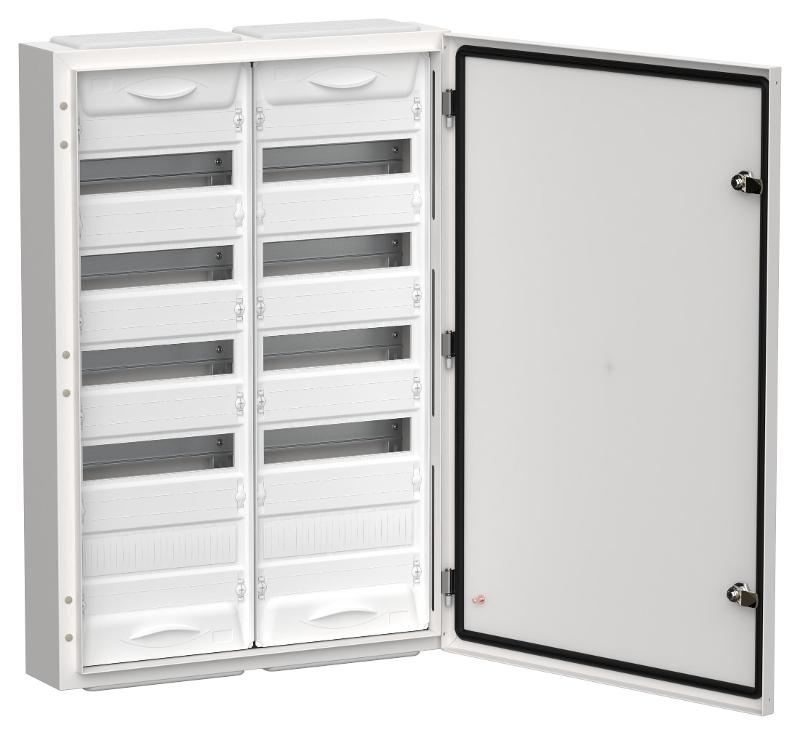 TITAN 5 Корпус металлический ЩРн-120 (2х60) 835х570х140 IP54 белый | TI5-50-N-2X060-54 |  IEK — фото