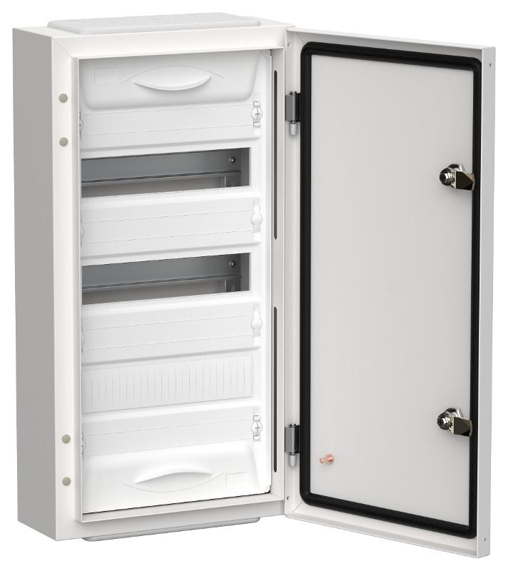 TITAN 5 Корпус металлический ЩРн-36 (1х36) 585х310х140 IP54 белый | TI5-50-N-036-54 |  IEK — фото