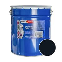 ПУФАС Эмаль ПФ-115 черная Decoself (25кг=18,7л) — фото
