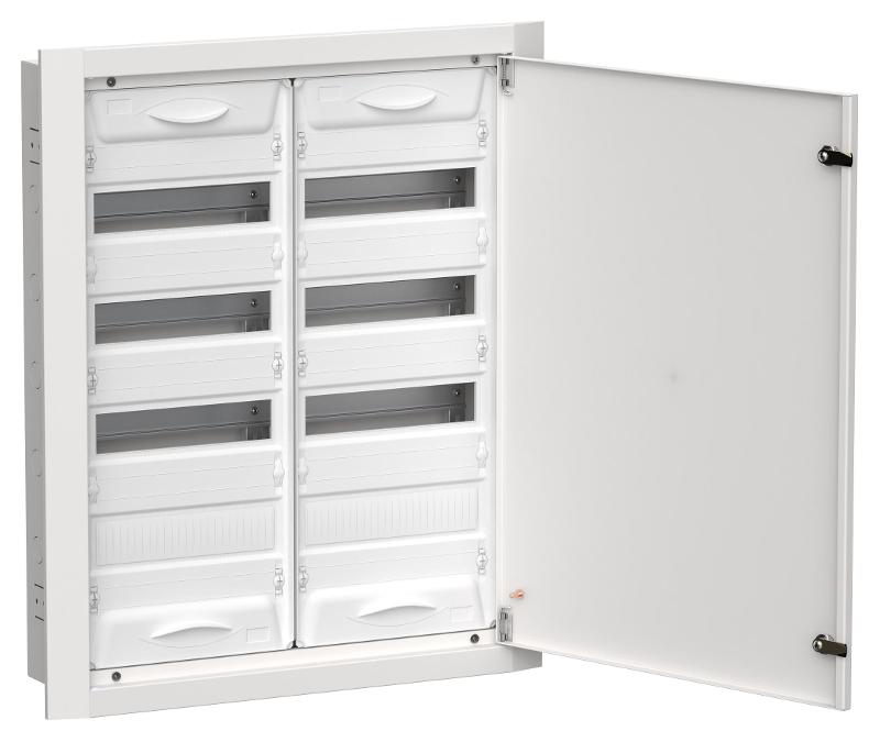 TITAN 5 Корпус металлический ЩРв-96 (2х48) 755х625х130 IP31 белый | TI5-50-V-2X048-31 | IEK — фото